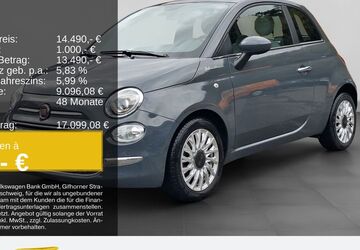 Fiat 500 19.950 km 14.490 &euro; Remscheid 42857