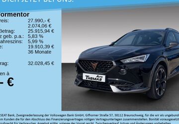 Cupra Formentor 35.120 km 27.990 &euro; Bonn 53227