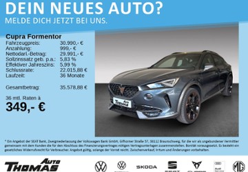 Cupra Formentor 40.180 km 30.990 &euro; Bonn 53227
