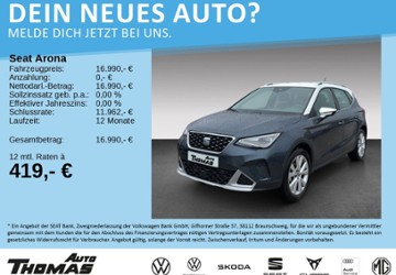Seat Arona 31.980 km 16.990 &euro; Bonn 53227