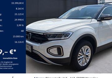 VW T-Roc 4.000 km 31.970 &euro; Wesseling 50389
